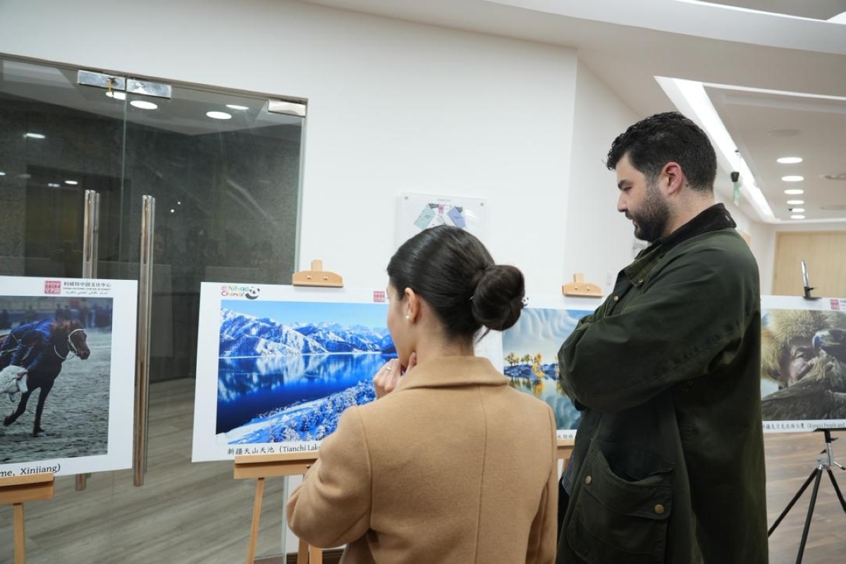 لوحات عن فصل الشتاء في الصين