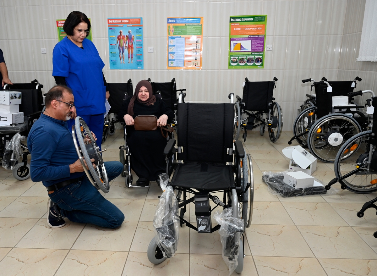 تركيب الكراسي