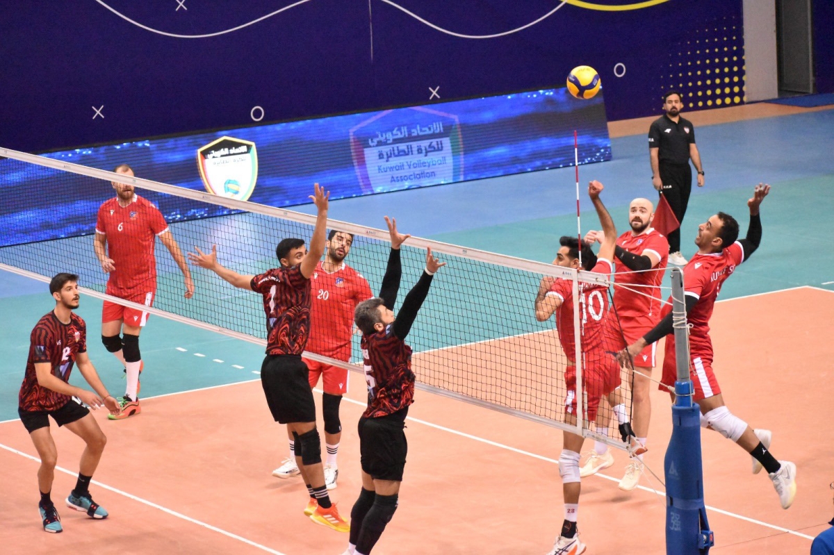 من مباراة «الكويت» والصليبخات
