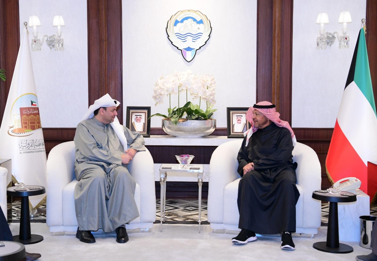 محافظ الفروانية مستقبلاً سيد عيسى