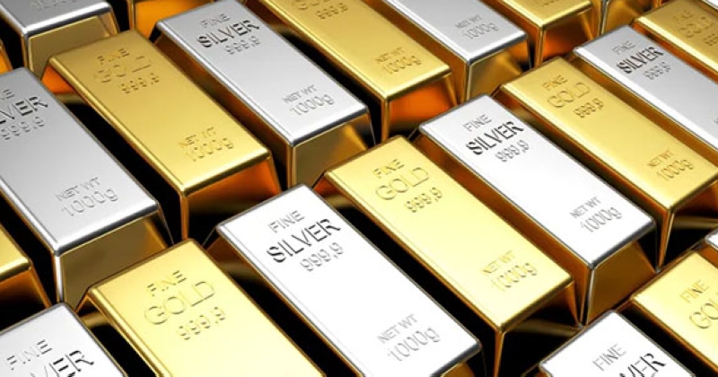 ارتفاع قياسي للذهب والفضة 