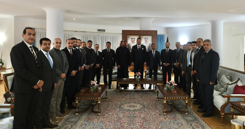 وزير الدفاع يلتقي أعضاء سفارة الكويت لدى إيطاليا 