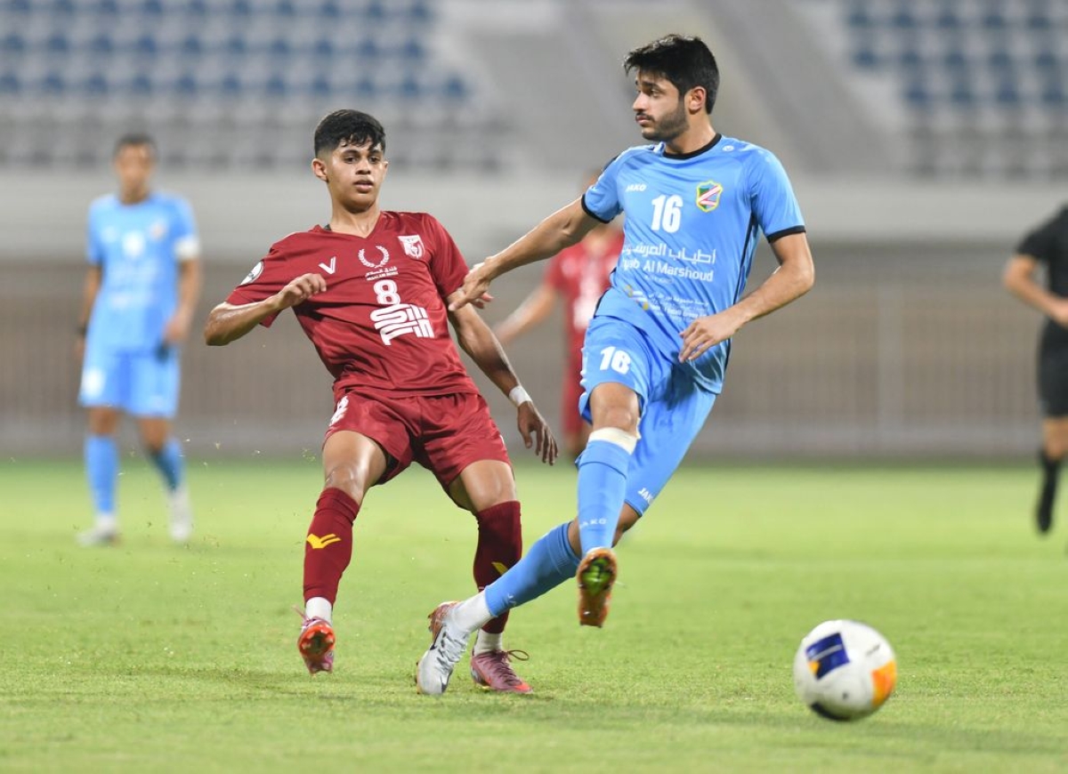 من مباراة النصر والسالمية