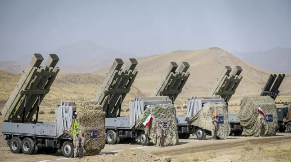 منظومة صاروخية شمال غربي إيران