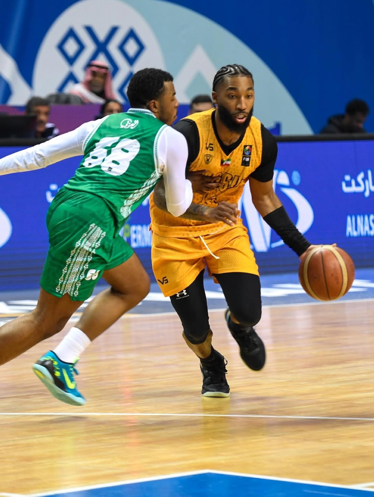 من مباراة القادسية و العربي