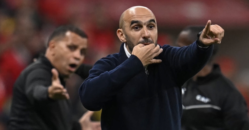 الركراكي: أسود الأطلس على بعد خطوة من تحقيق الحلم #أمم_أفريقيا 