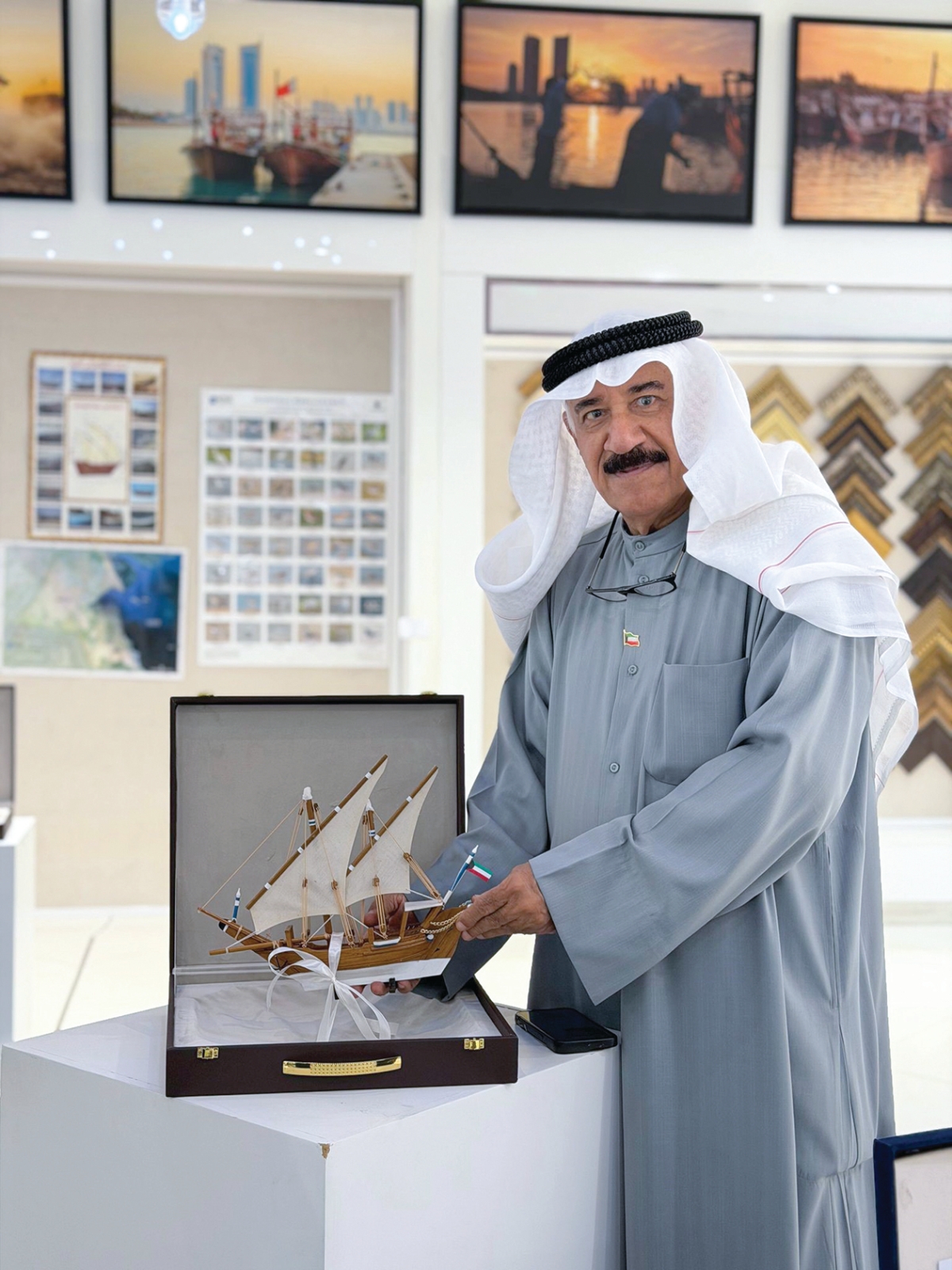 


جانب من مشاركة جمعية الحرف اليدوية الكويتية 