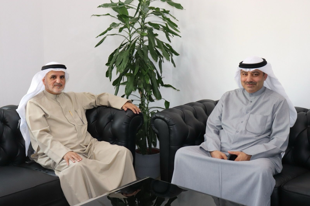 البصيري والدغيم خلال اللقاء