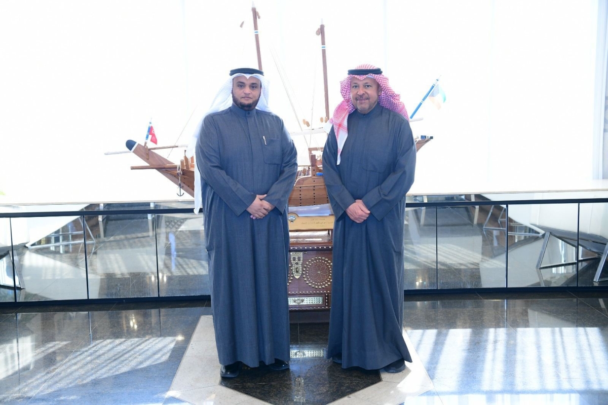 عذبي الناصر مستقبلاً مدير مساجد الفروانية