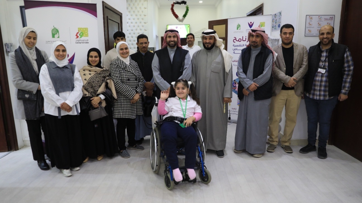 جانب من أحد أنشطة المشروع التأهيلي