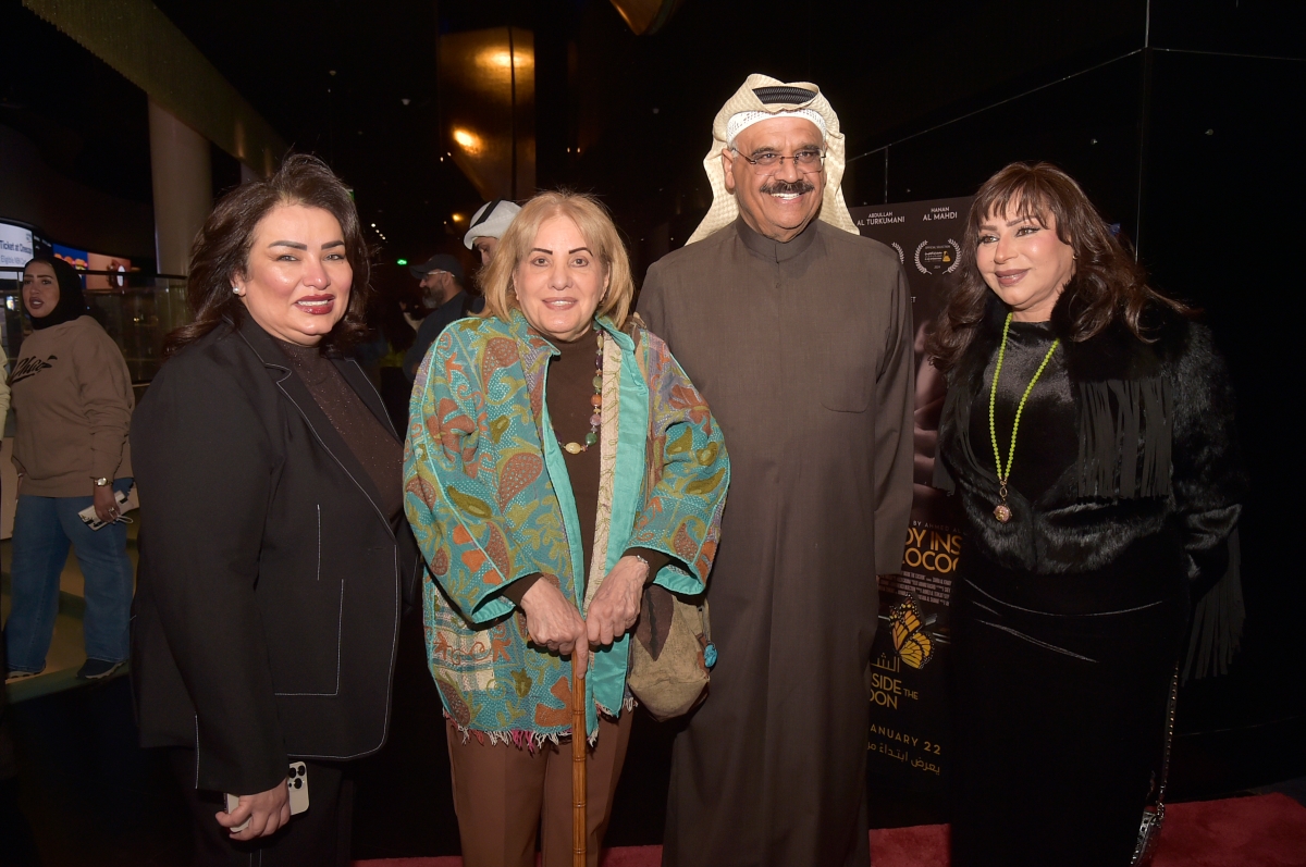 الخرجي وحسين والعثمان وشداد (تصوير سعود سالم)