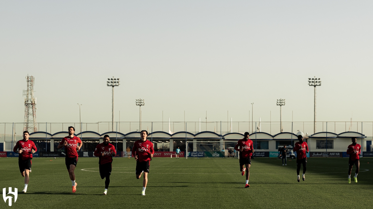 من مران الهلال الأخير