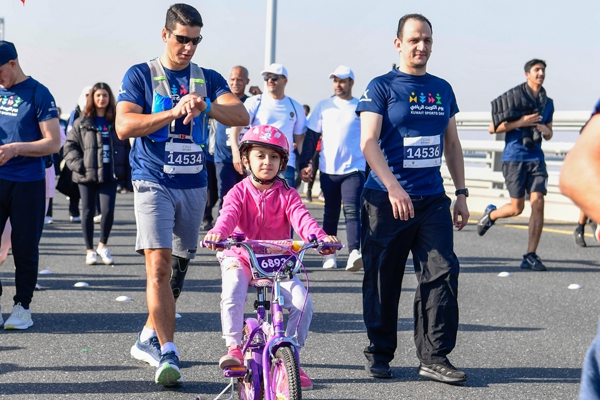 من فعاليات سابقة لليوم الرياضي