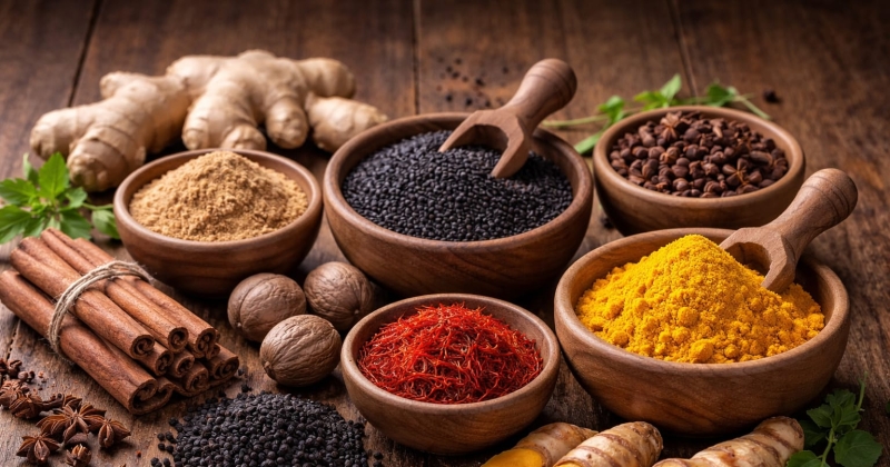 أبرزها القرفة والزنجبيل.. 7 توابل شتوية تحمي من تقلبات سكر الدم 