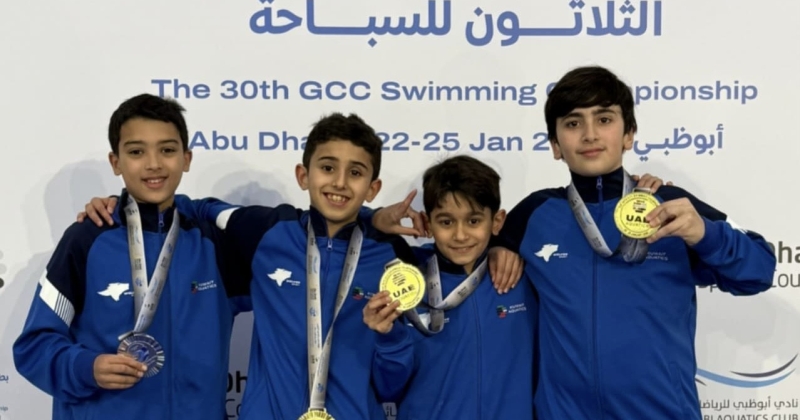 30 ميدالية للكويت في اليومين الأول والثاني من البطولة الخليجية للسباحة 