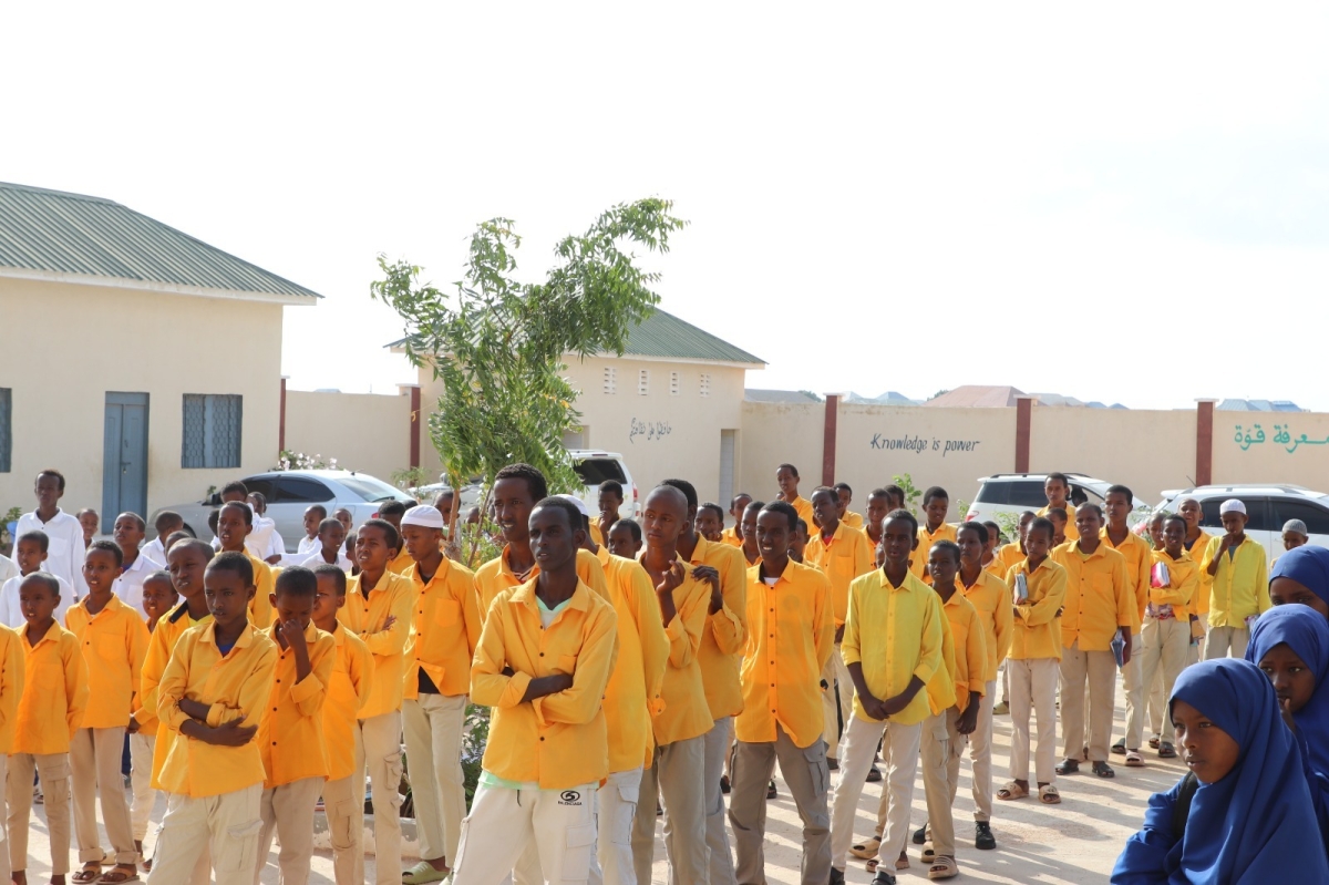 من مشاريع التعلمي التي تدعمها نماء في أفريقيا