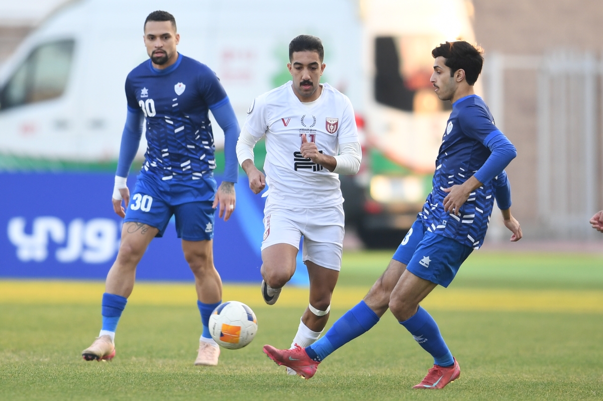 جانب من مباراة النصر والشباب