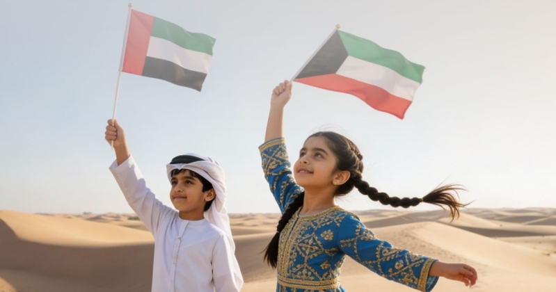 الإمارات والكويت... إخوة للأبد 