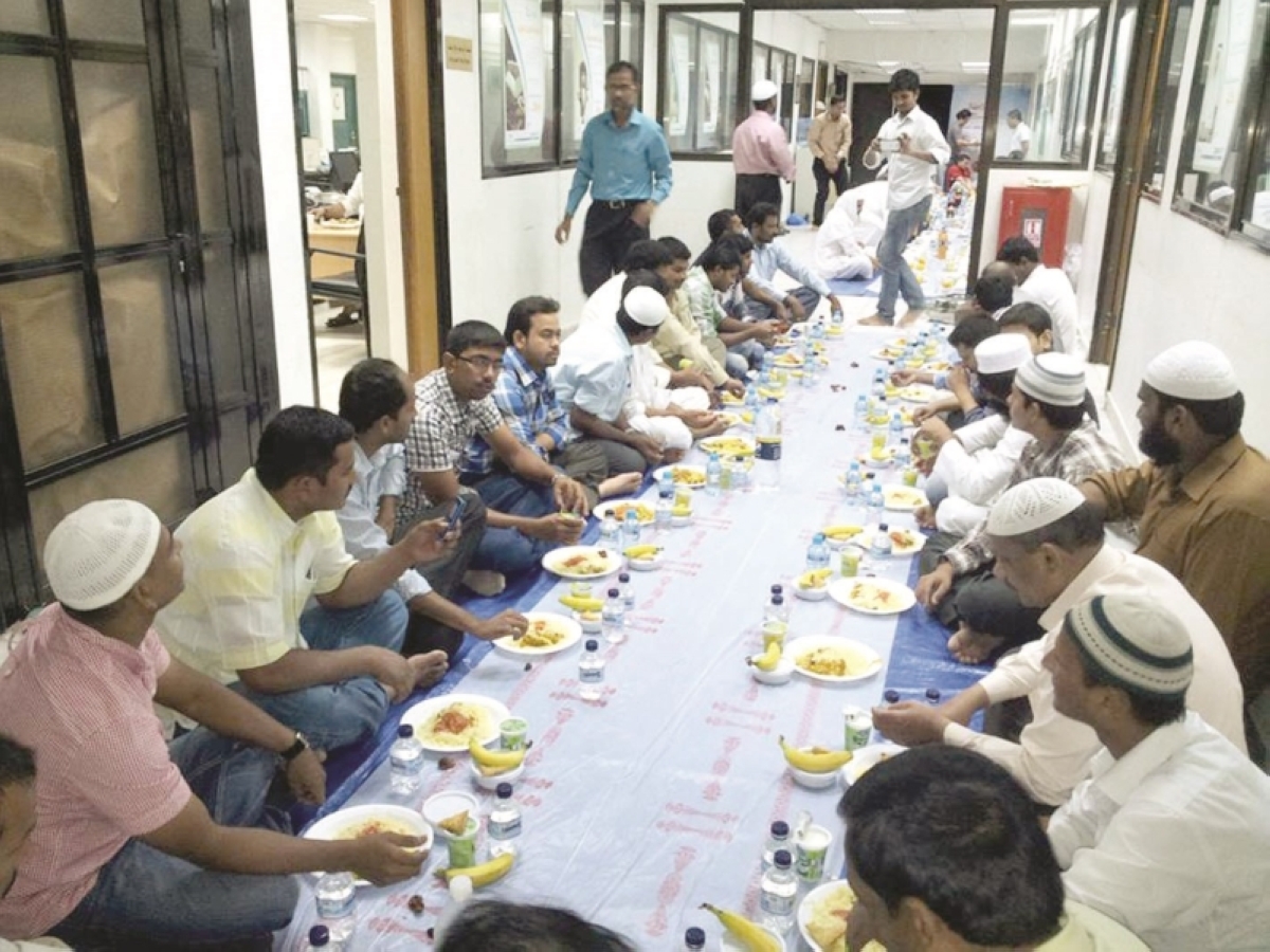 خيمة إفطار رمضانية أرشيفية