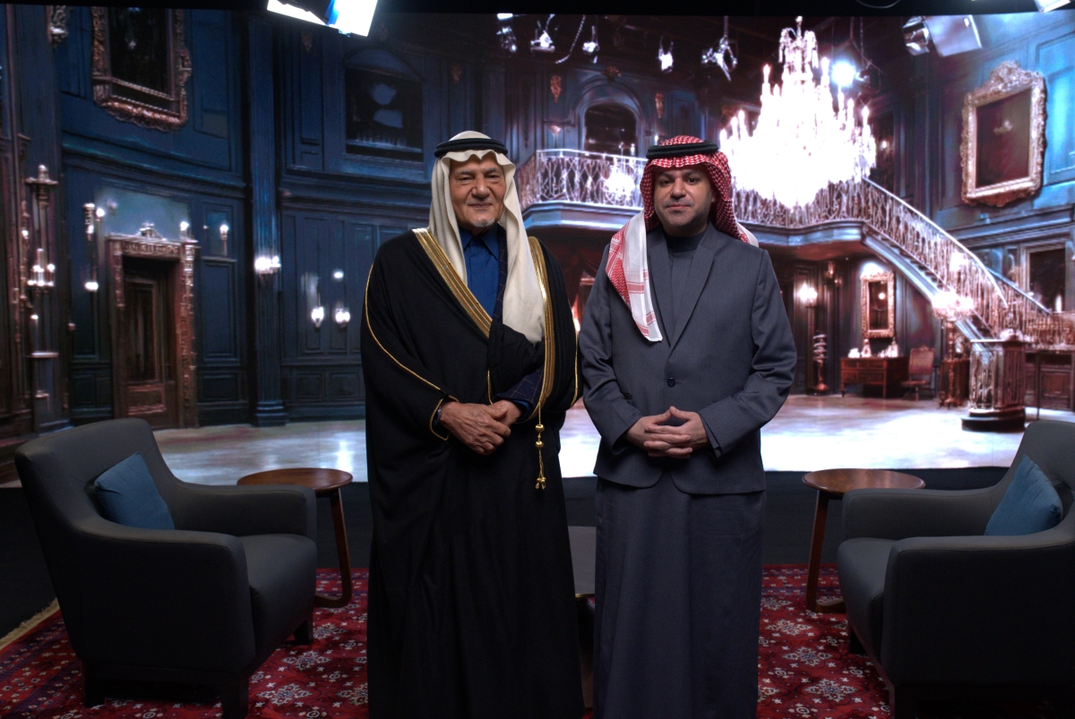الأمير تركي الفيصل وعلي العلياني