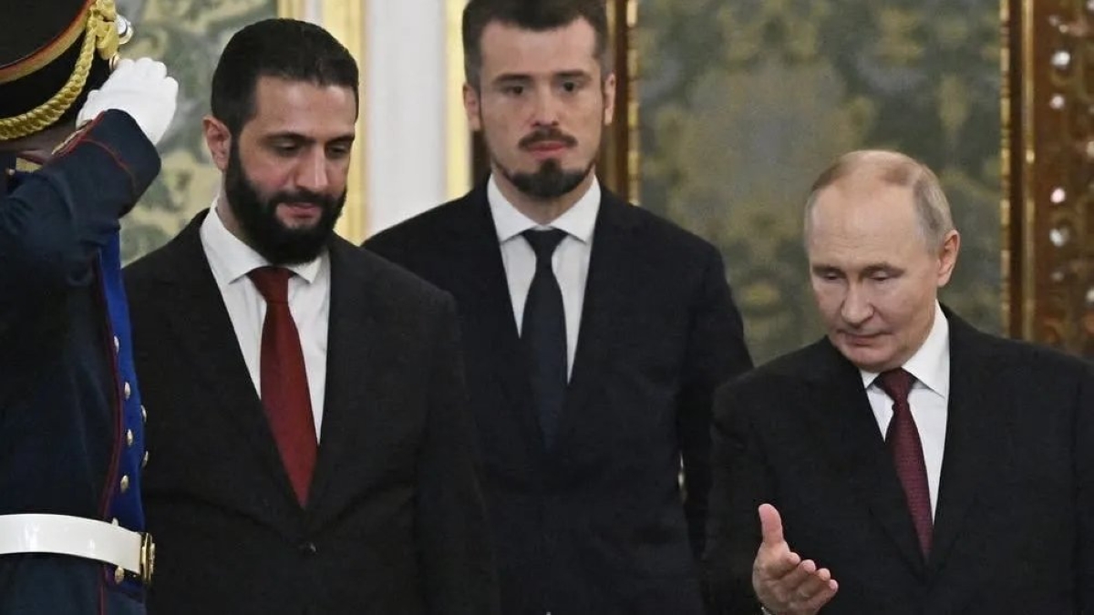 بوتين والشرع (أرشيفية) 