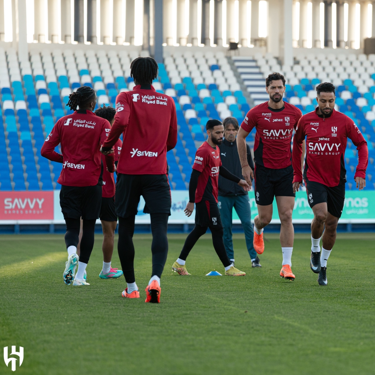 من مران الهلال الأخير