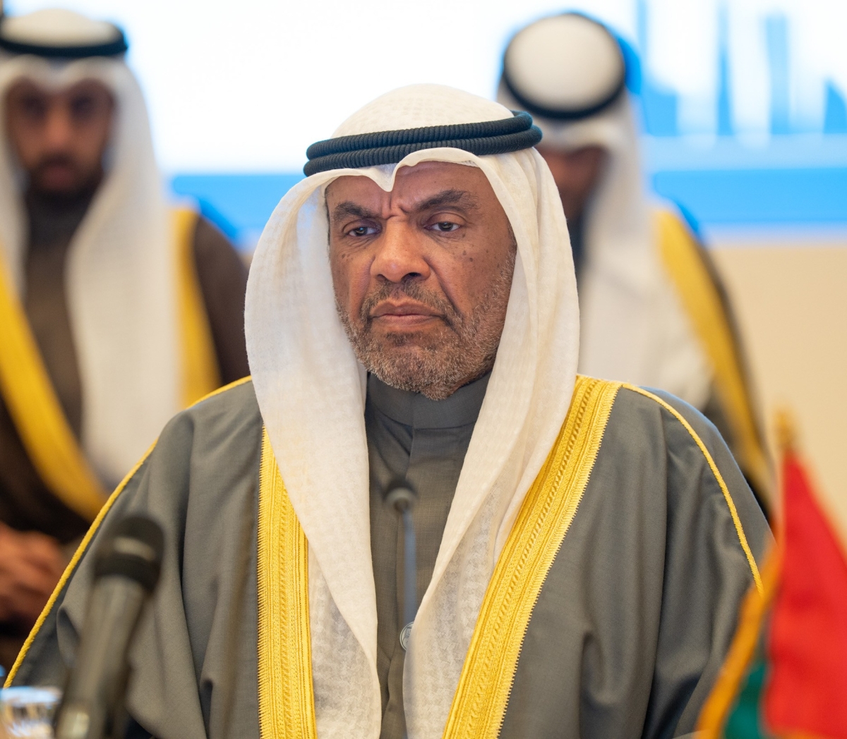 عبدالله اليحيا يلقي كلمته
