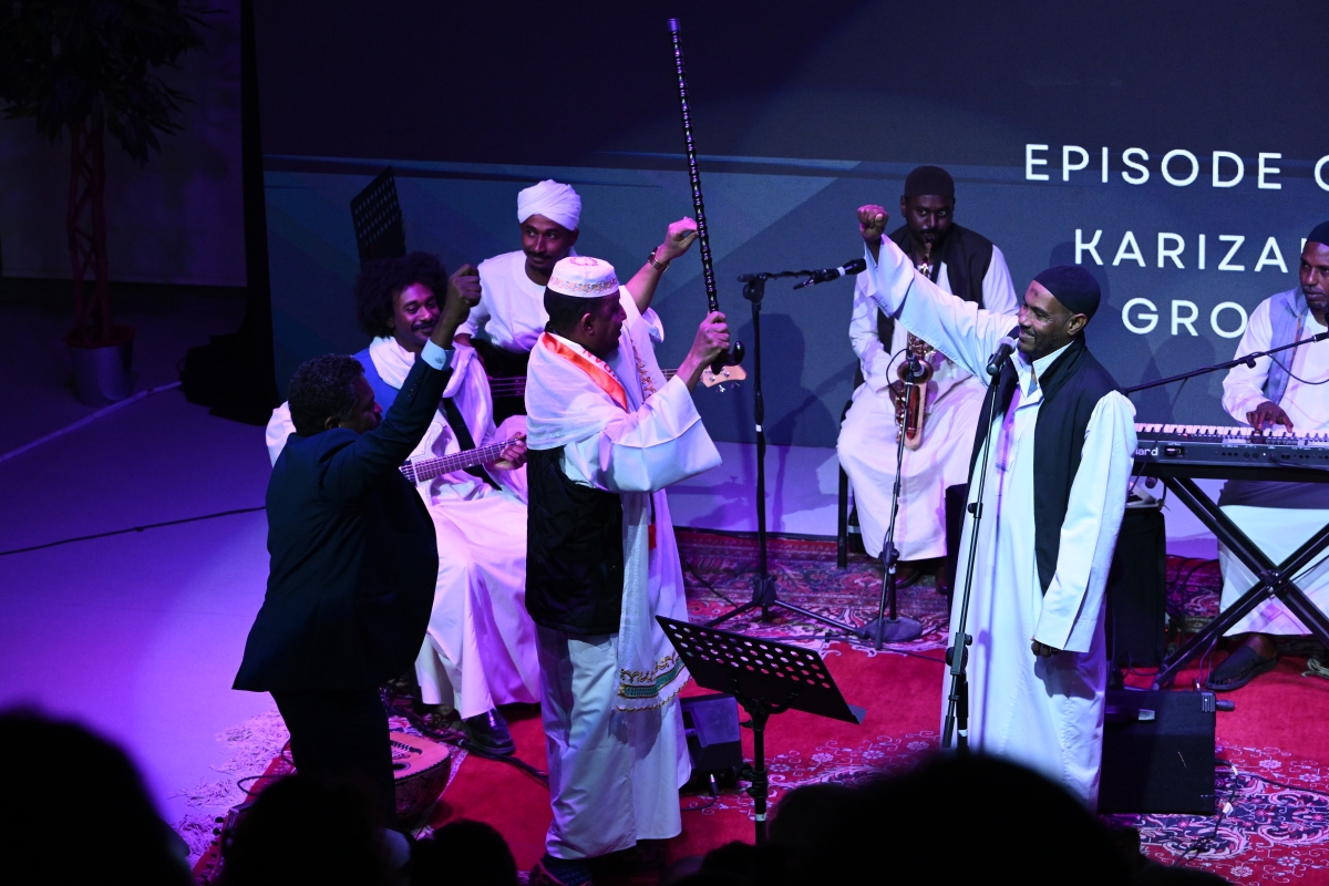 رقصة شعبية من السودان