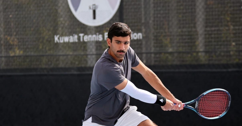 فوز لقبازرد والعبدالله. في «دولية التنس للمحترفين» 