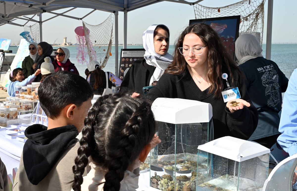 تعريف الصغار ببعض الكائنات خلال الحملة