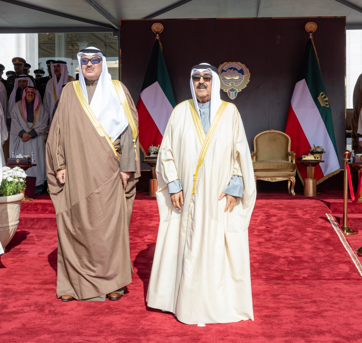 صاحب السمو وسمو ولي العهد