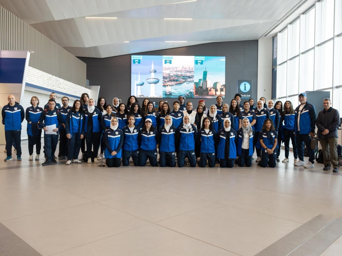 وفد اللجنة الأولمبية الكويتية