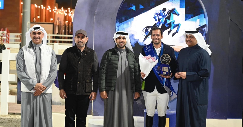 الكويت – اختتام بطولة الاتحاد الدولي للشرطة لقفز الحواجز بتتويج الفائزين