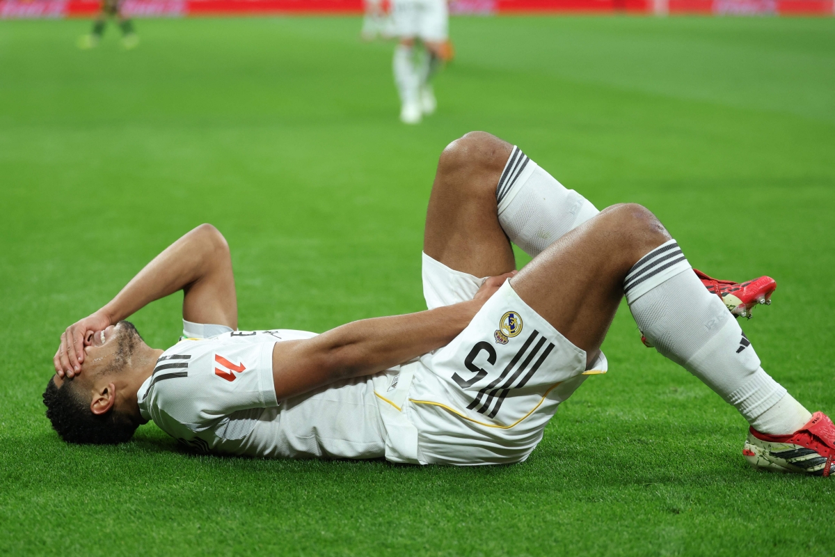 لحظة إصابة جود بلينغهام 