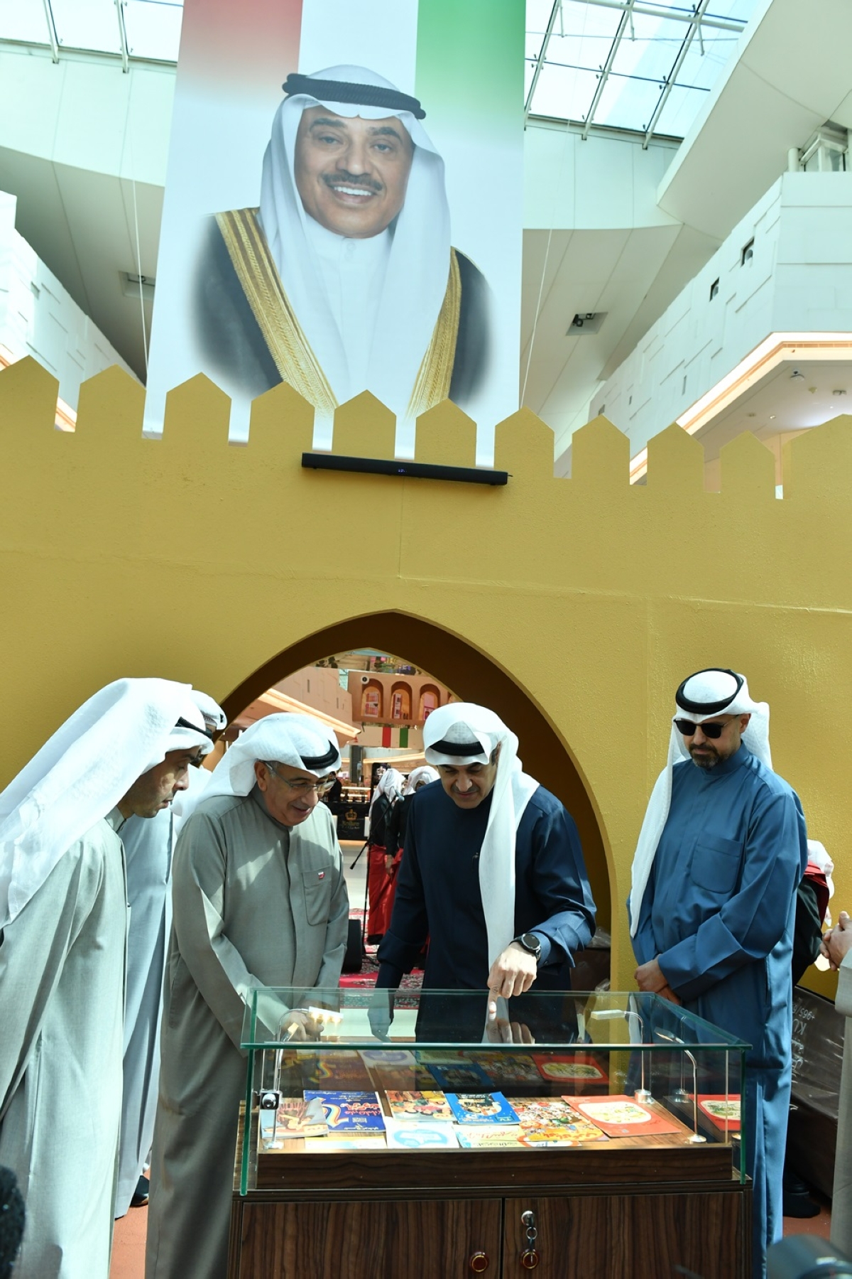 زيارة لبوابة «من النقعة إلى النهضة»