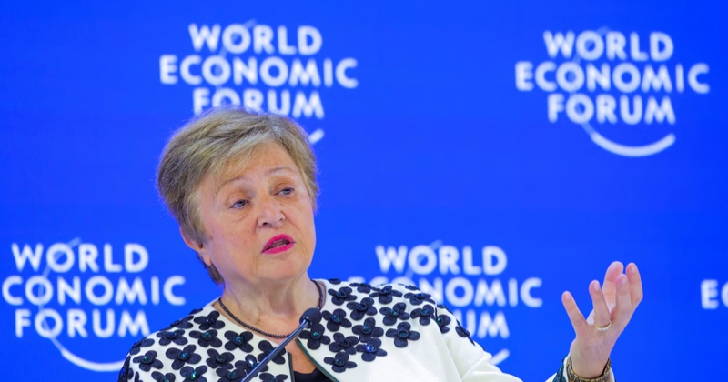 مديرة «صندوق النقد»: نتوقع هبوط التضخم العالمي إلى 3.8 في المئة العام الحالي 