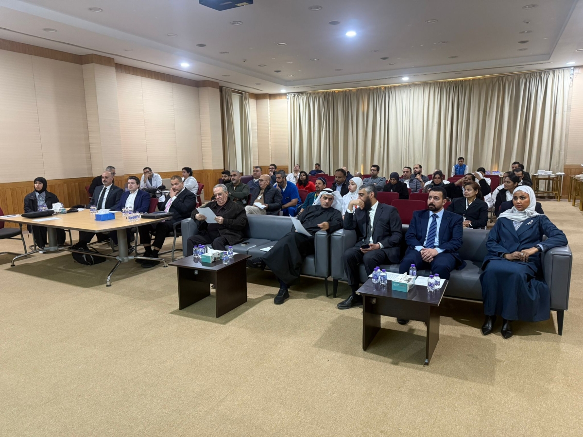 جانب من الورشة