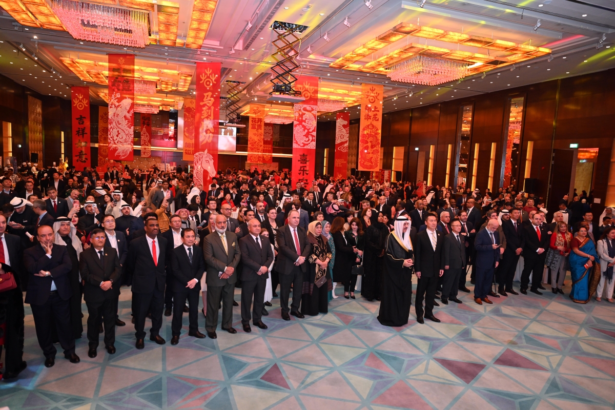 حضور دبلوماسي للاحتفالية