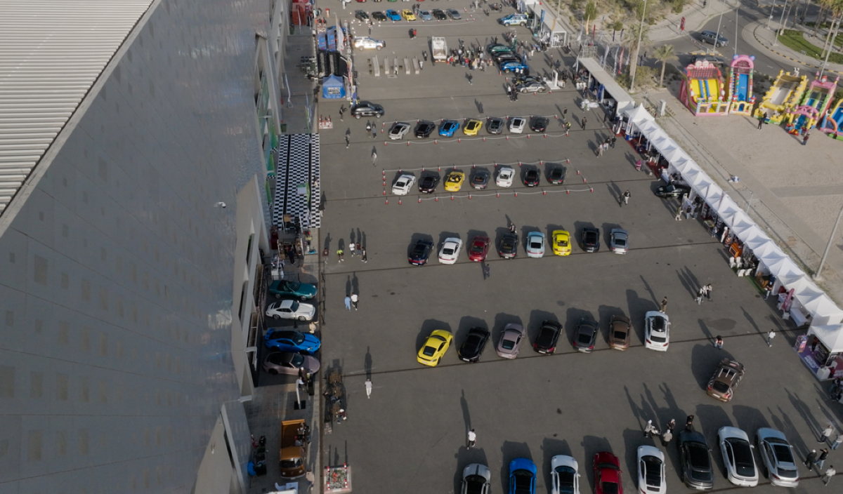 تجمع سيارات بورشه