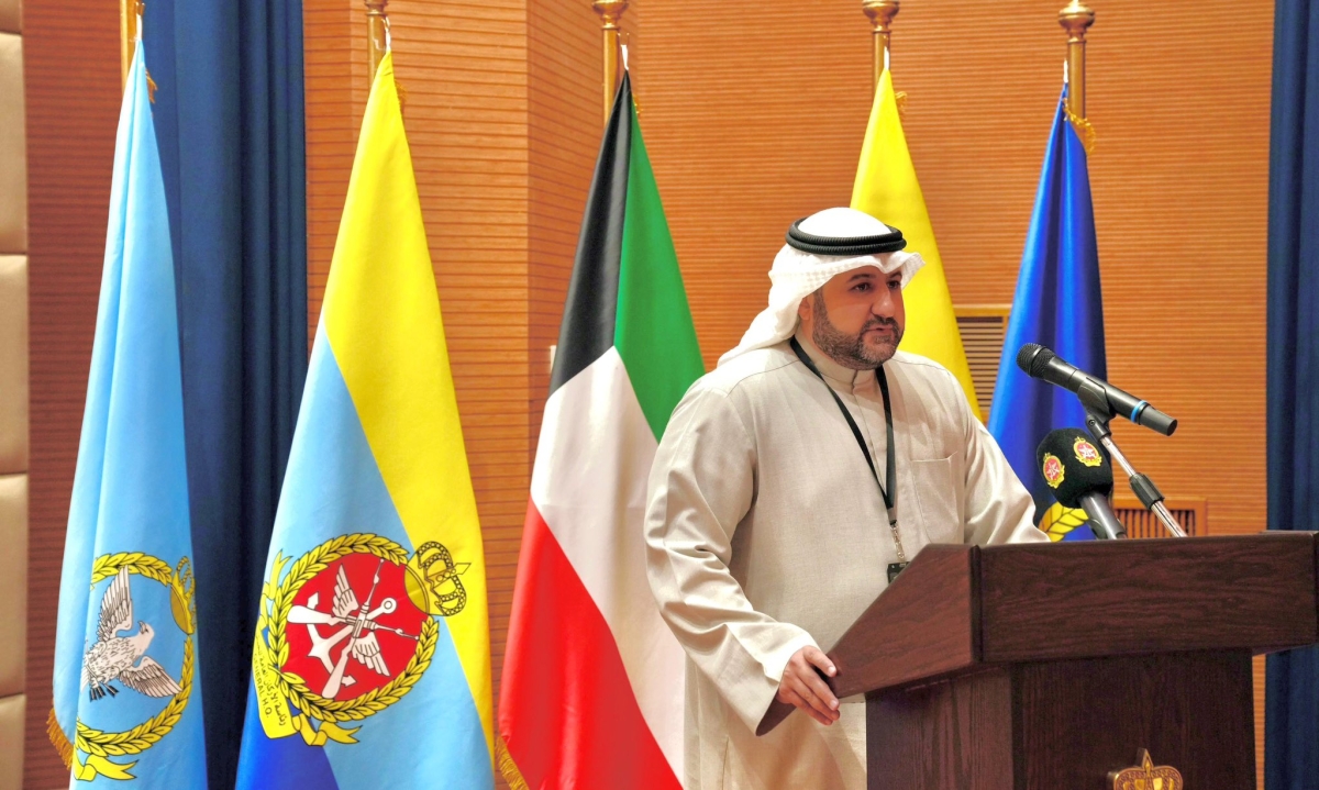 المشعل يلقي كلمة