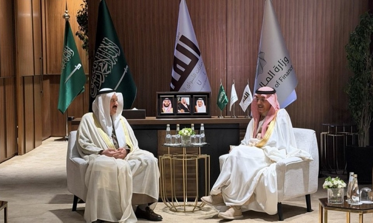 الرفاعي خلال لقائه الجدعان