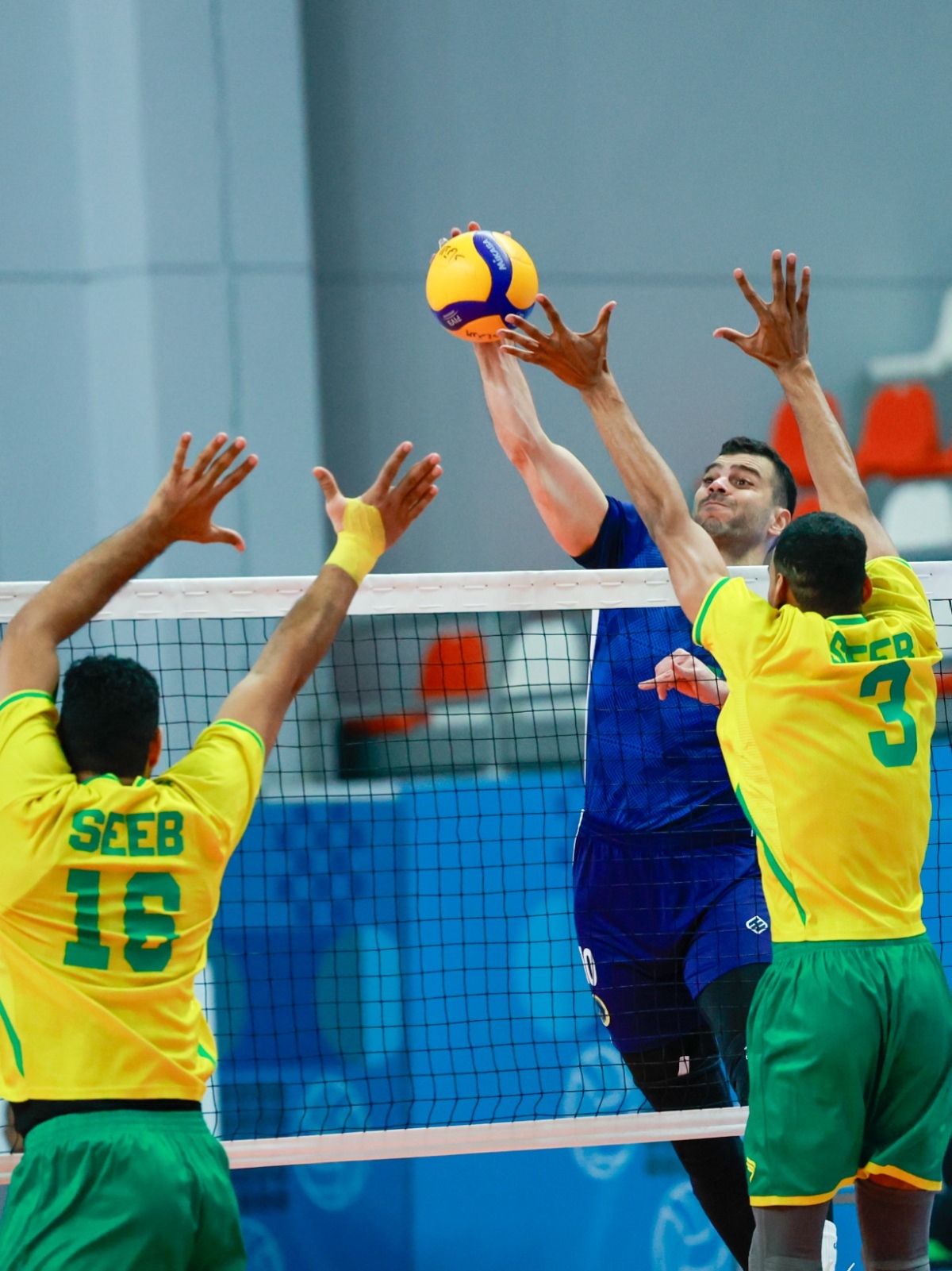 من مباراة برقان والسيب