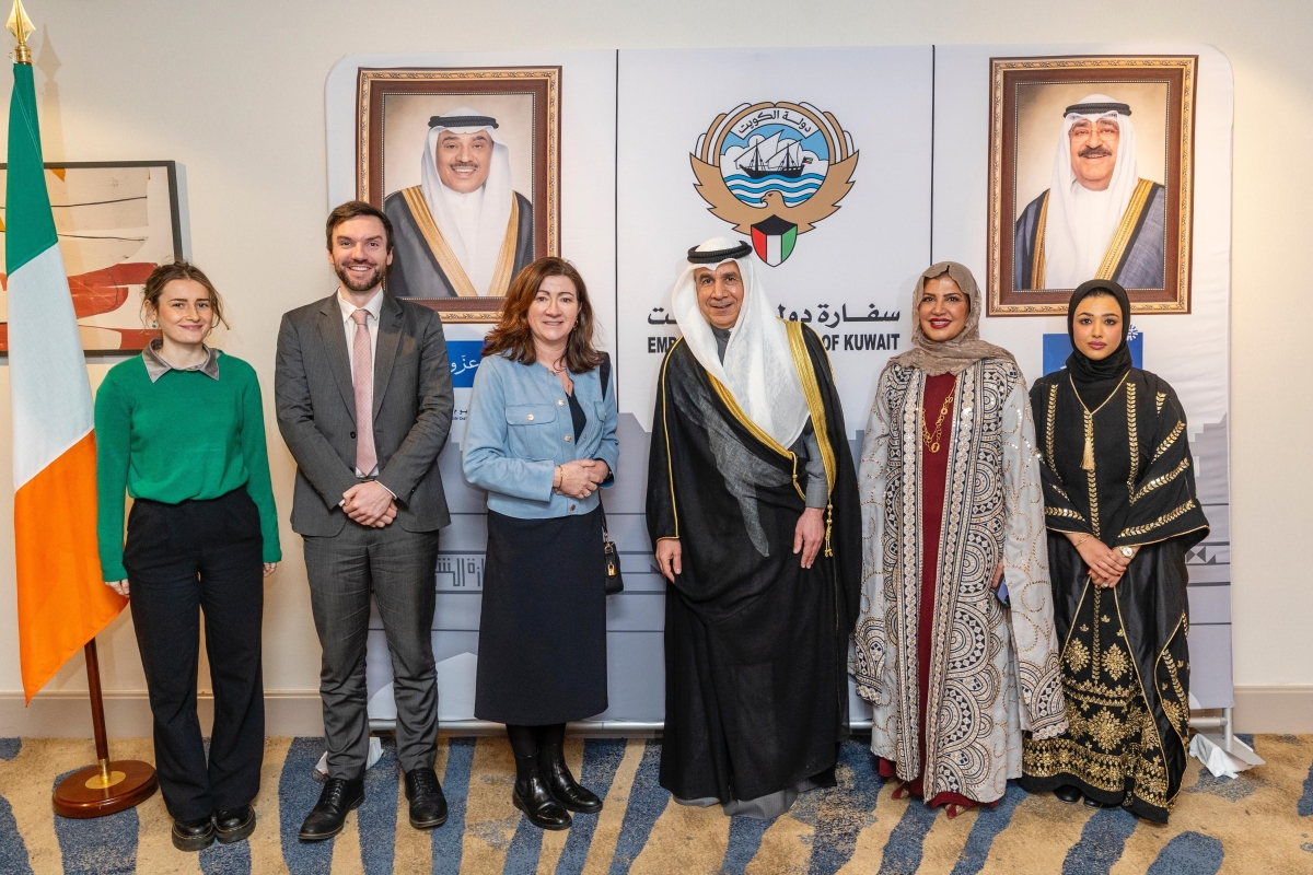 سفارة الكويت لدى ايرلندا تحتفل بالأعياد الوطنية