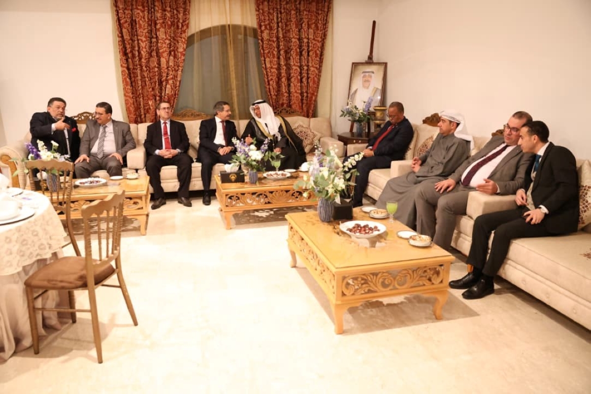 جانب من احتفال سفار الكويت بالجزائر
