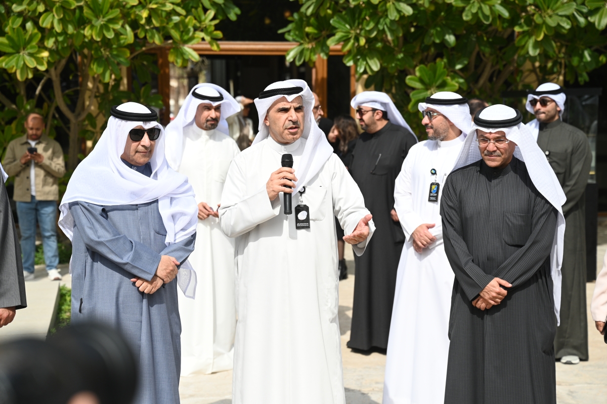 الصبيح متحدثاً في الفعالية (تصوير نايف العقلة)