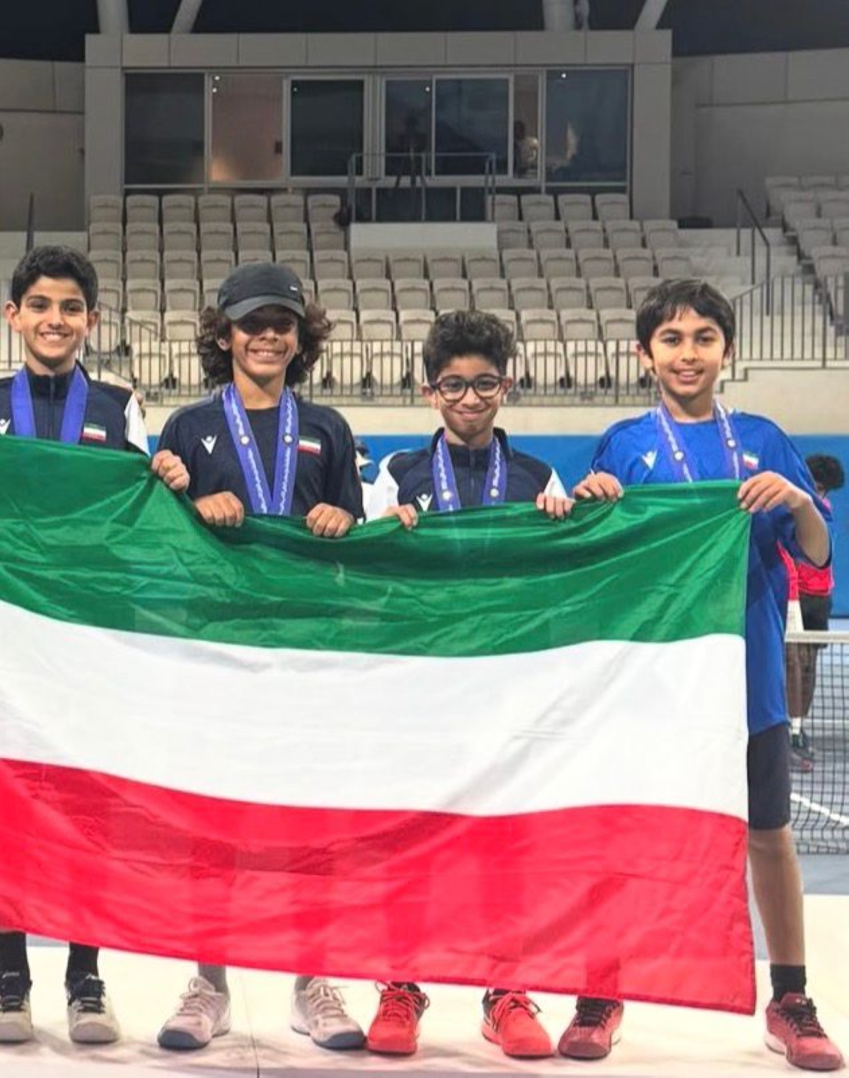 لاعبو منتخب الناشئين