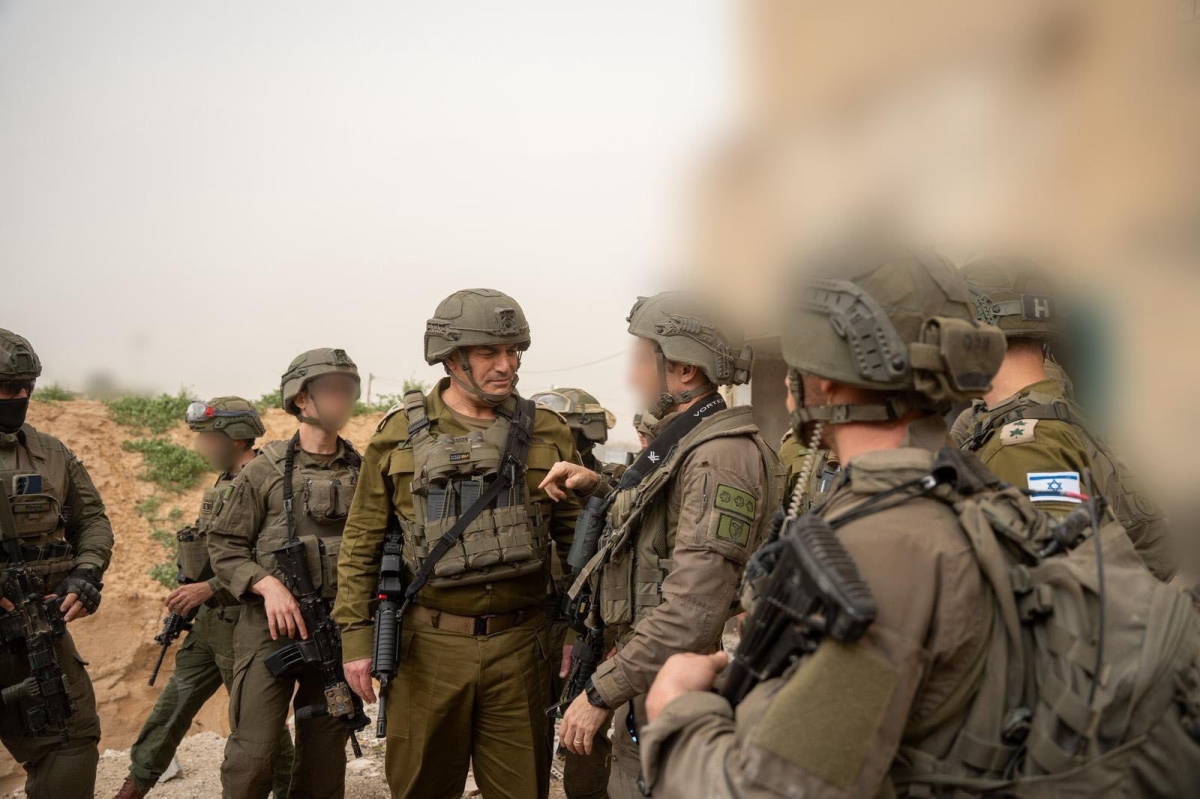 جانب من جولة زامير في رفح