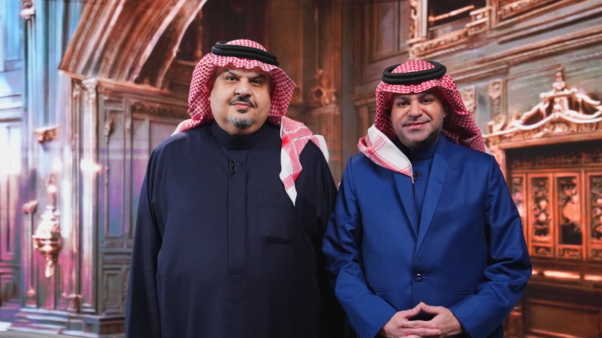 العلياني مع عبدالرحمن بن مساعد