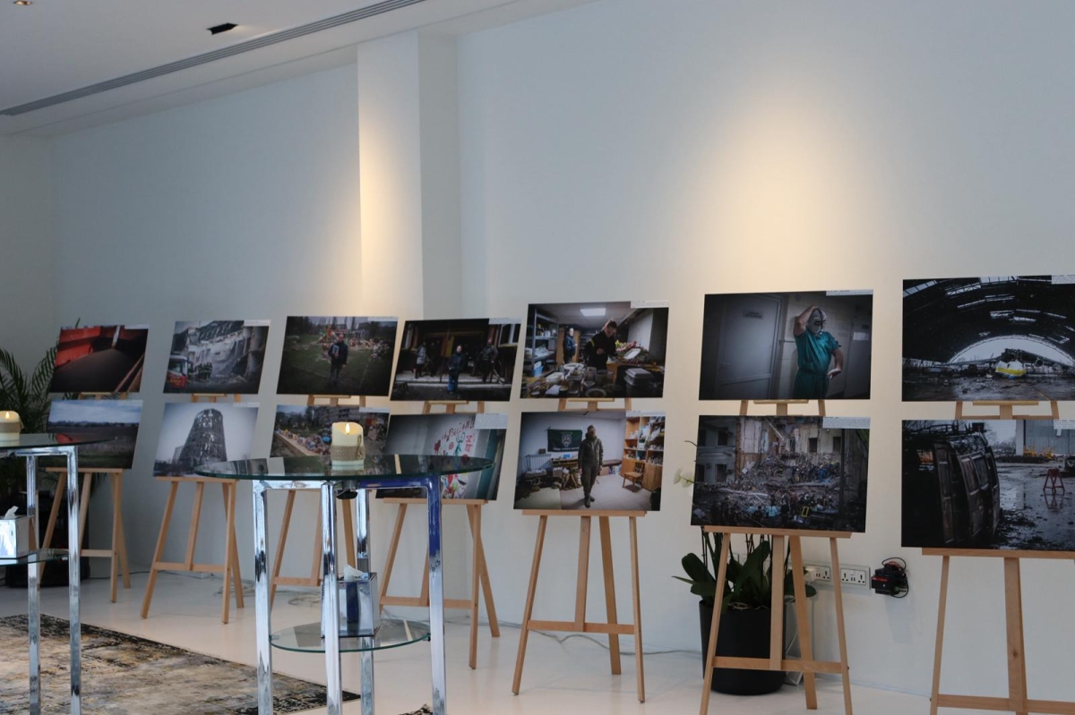 جانب من المعرض