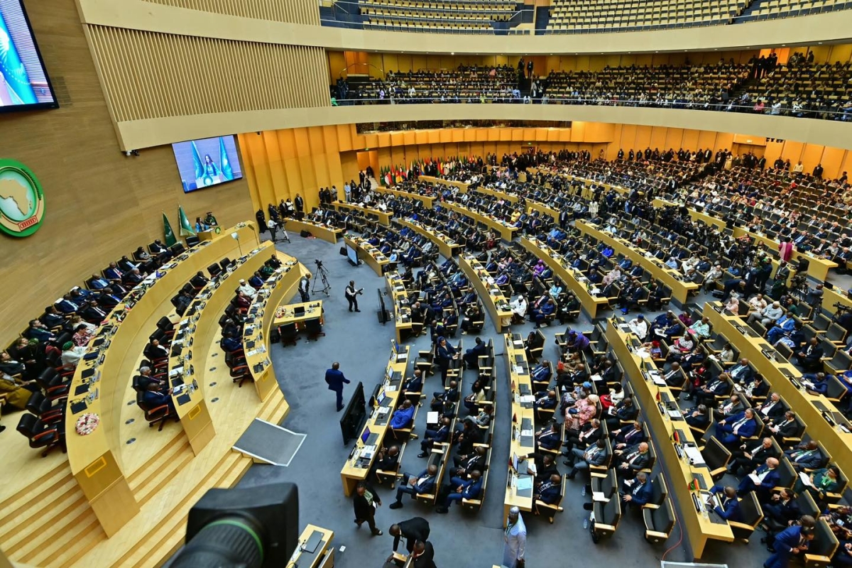 الجلسة الختامية للقمة الإفريقية في أديس أبابا